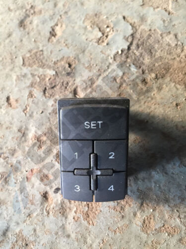 AUDI A8 D3 DRIVER SIDE ELECTRIC SEAT MEMORY FUNCTION BUTTONS SWITCH